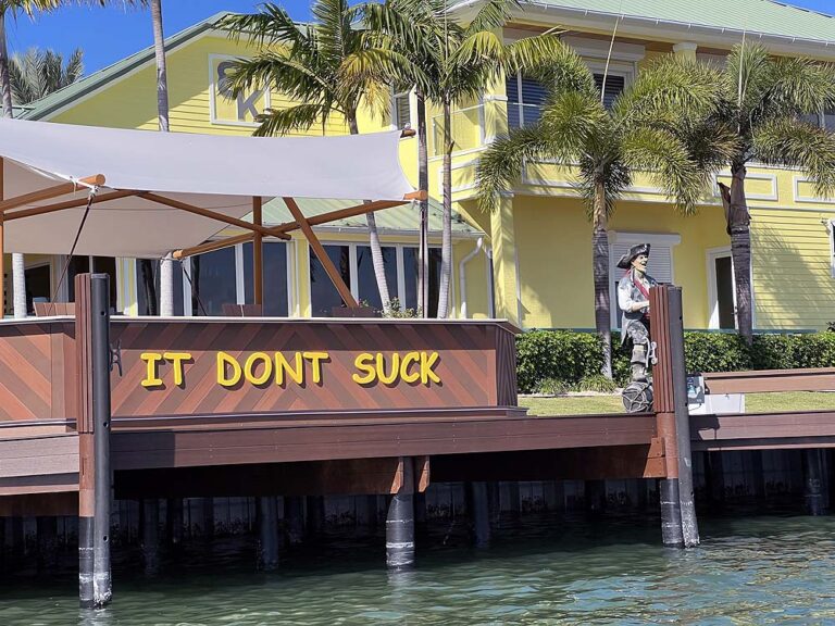 Funny Dock at Marco Island