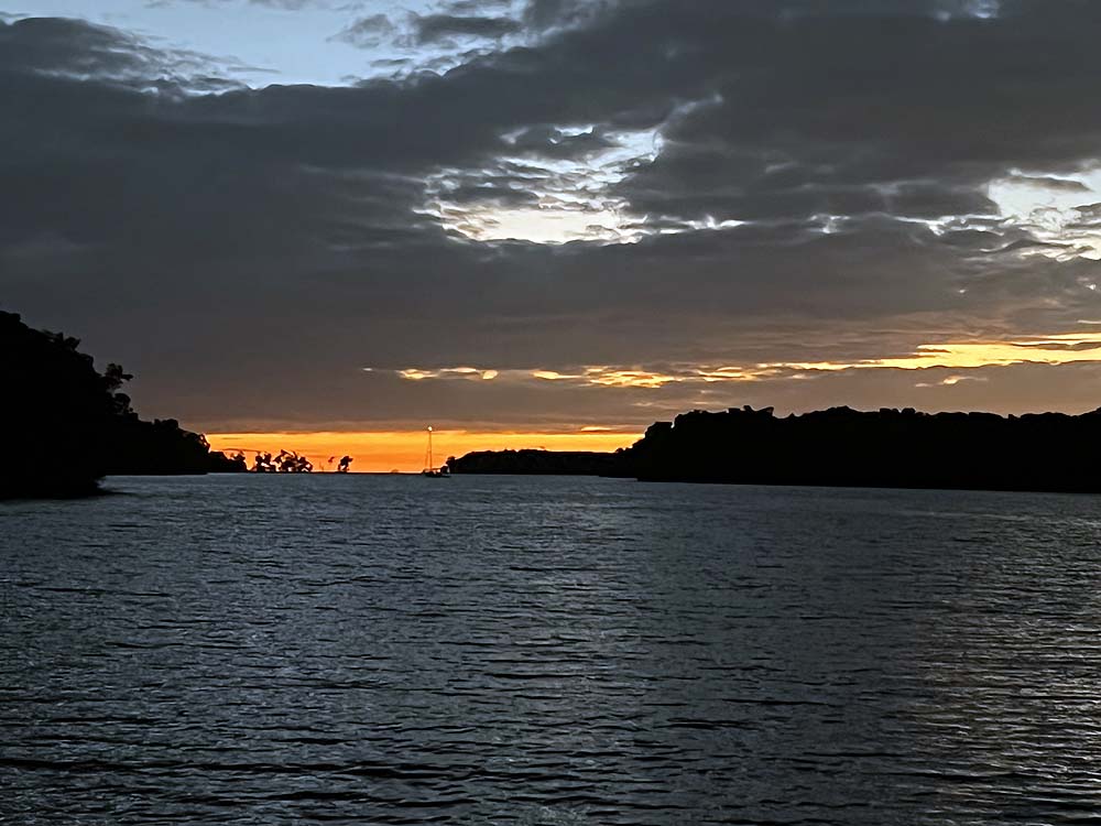 Sunset Everglades Little Shark River