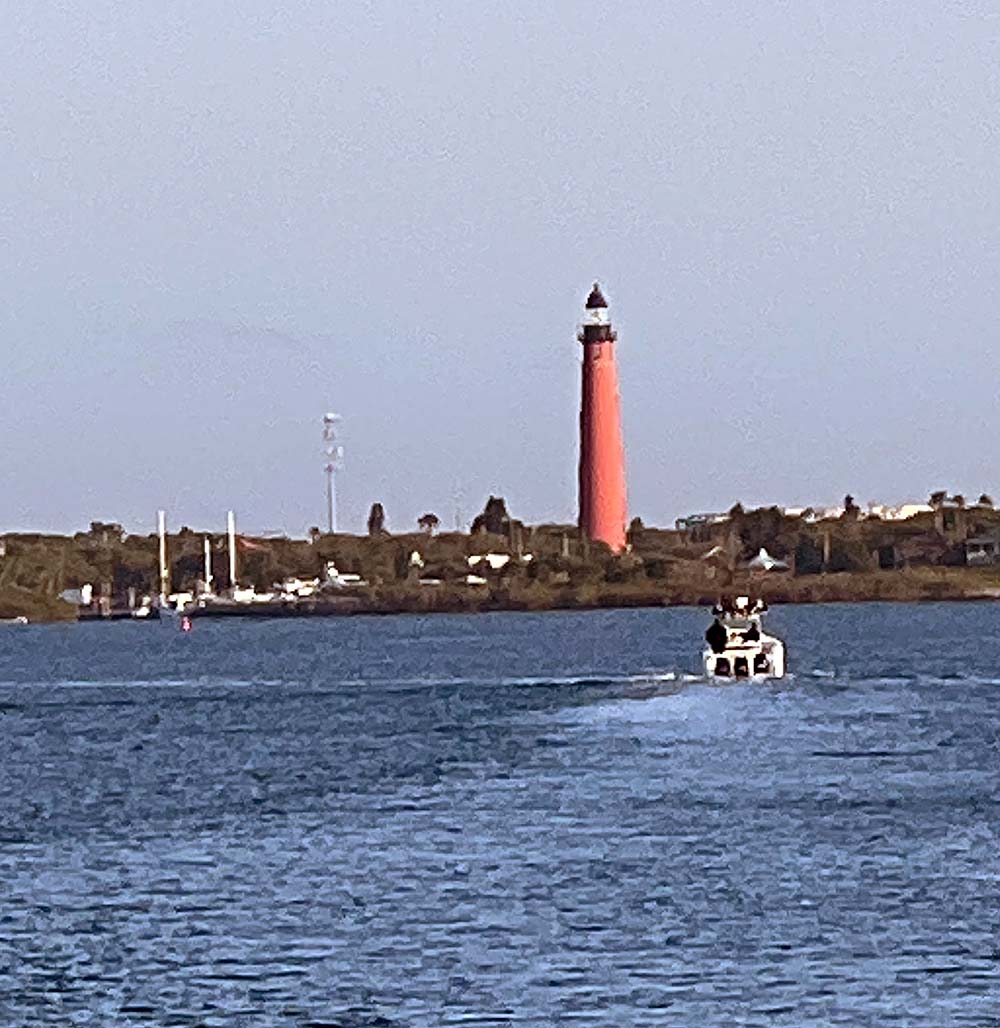 Ponce de Leon Inlet Light House south of the bypass cut