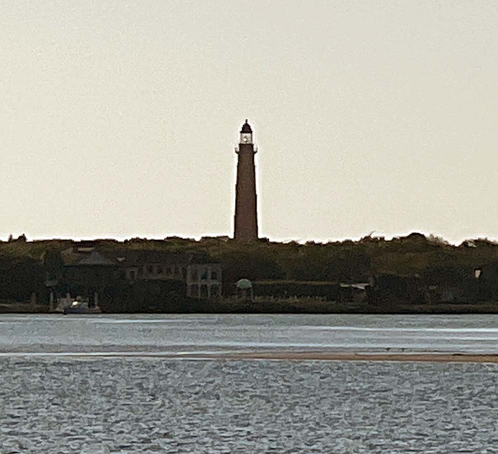 Ponce de Leon Lighthouse north of the bypass cut